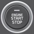 Kia Carnival: ENGINE START/STOP button position. Not illuminated