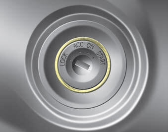 Kia Carnival: Illuminated ignition switch. Whenever a front door is opened, the ignition switch will illuminate for your