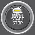 Kia Carnival: ENGINE START/STOP button position. Amber