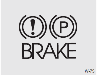 Kia Carnival: Parking brake  Foot type. Check the brake warning light by turning the ignition switch ON (do not start