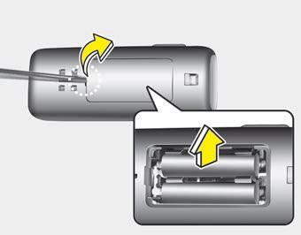 Kia Carnival: Battery replacement. When replacement is necessary, use the following procedure.